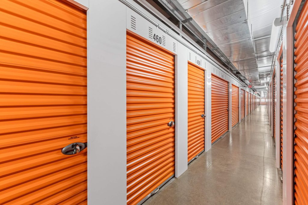 indoor storage units at Summit Self Storage in Augusta GA