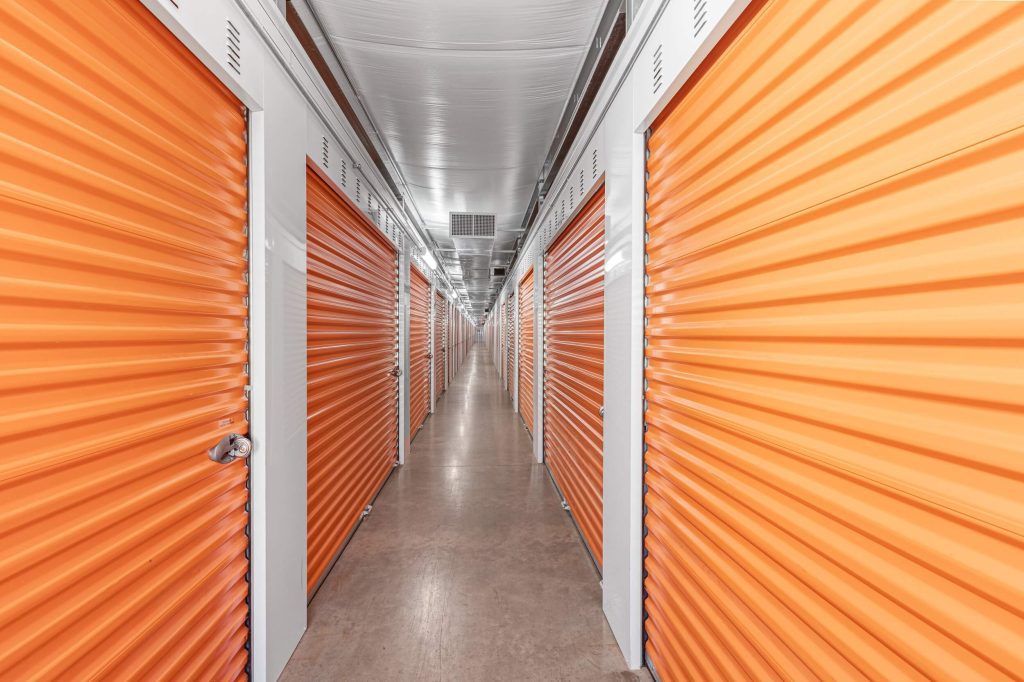 indoor storage units at Summit Self Storage in Augusta GA