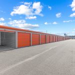 outdoor storage units at Summit Self Storage in Augusta GA