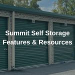 Summit Self Storage Features