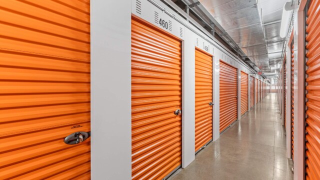 indoor storage units at Summit Self Storage in Augusta GA