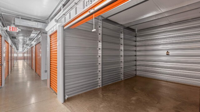 indoor storage units at Summit Self Storage in Augusta GA