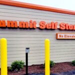 Large signage at Summit Self Storage - Conway