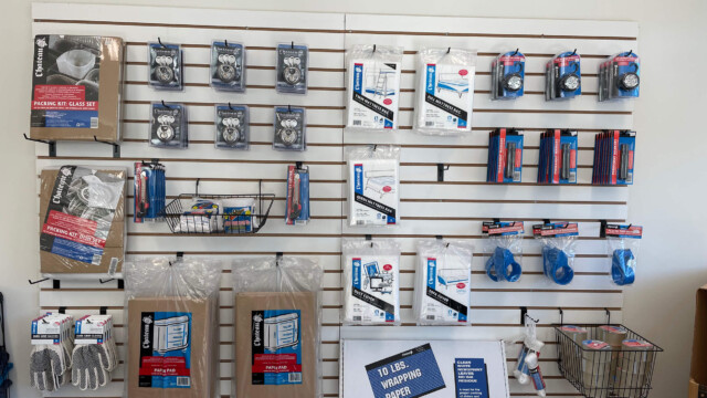 Storage Supplies in Awendaw SC at Summit Self Storage