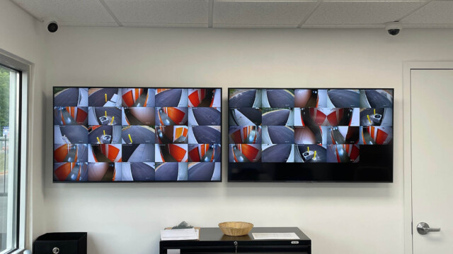 Security cameras at Summit Self Storage in Mills River, NC